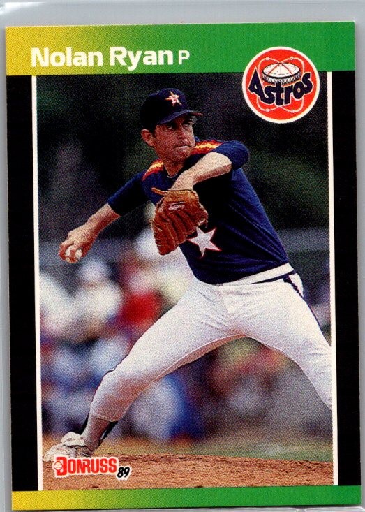 1989 Donruss #154 Nolan Ryan