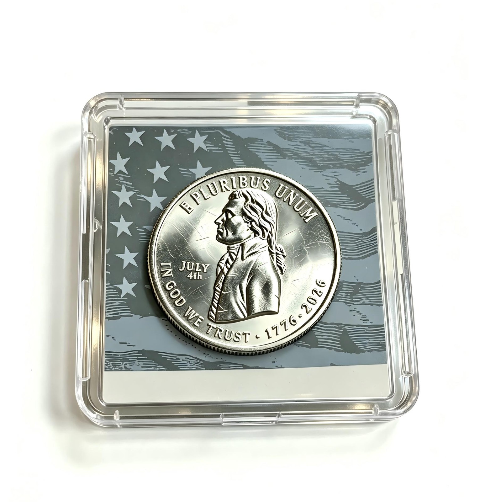 1776 2026 4th July Privy Mark Declaration of Independence Quarter Uncirculated