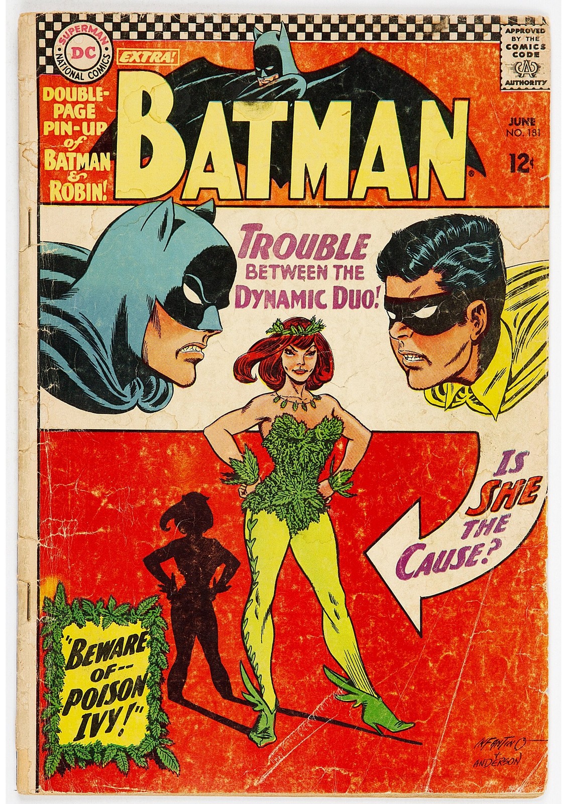 1966 Batman 181 LOWER GRADE