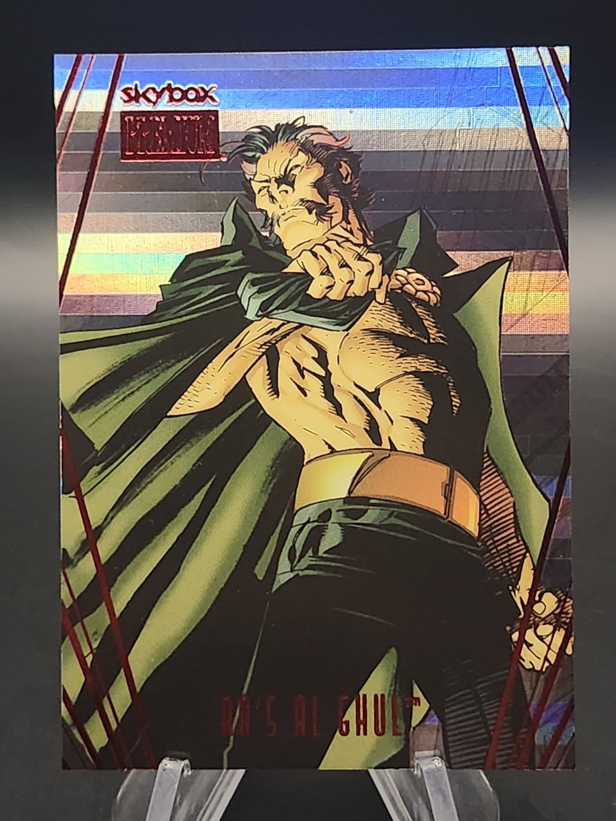 2025 Skybox Metal Universe Batman Premium Star Rubies /50 Ra\'s Al Ghul #S-15