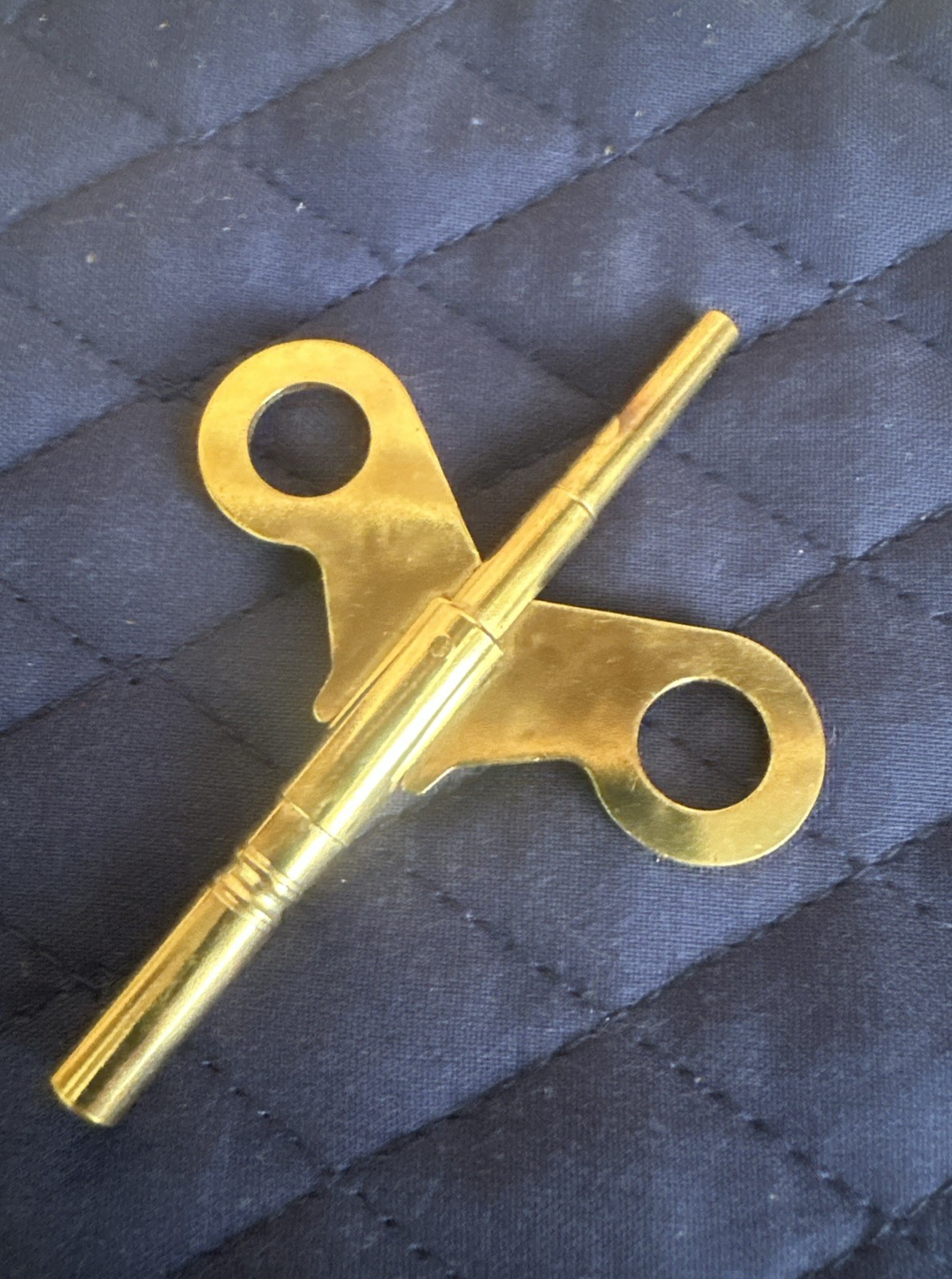 New Key For Waterbury Mantel Wind Up Clock (Not For Westminster Chime)