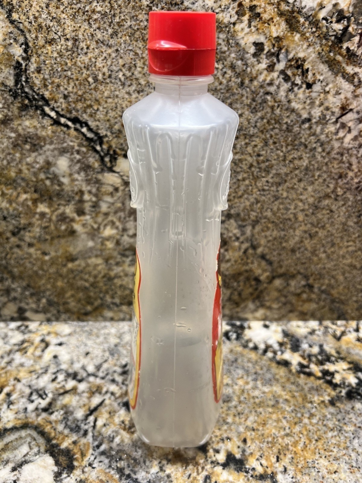 Vintage 24 Oz. Empty  Aunt Jem Plastic Syrup Bottle.❤️