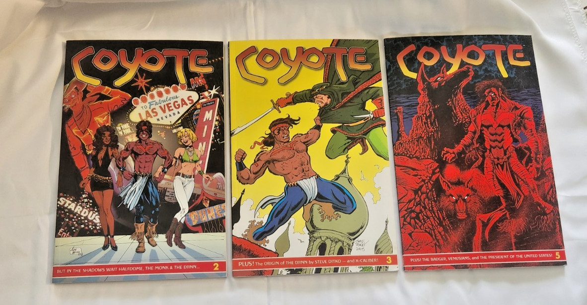 Coyote Image lot of 3