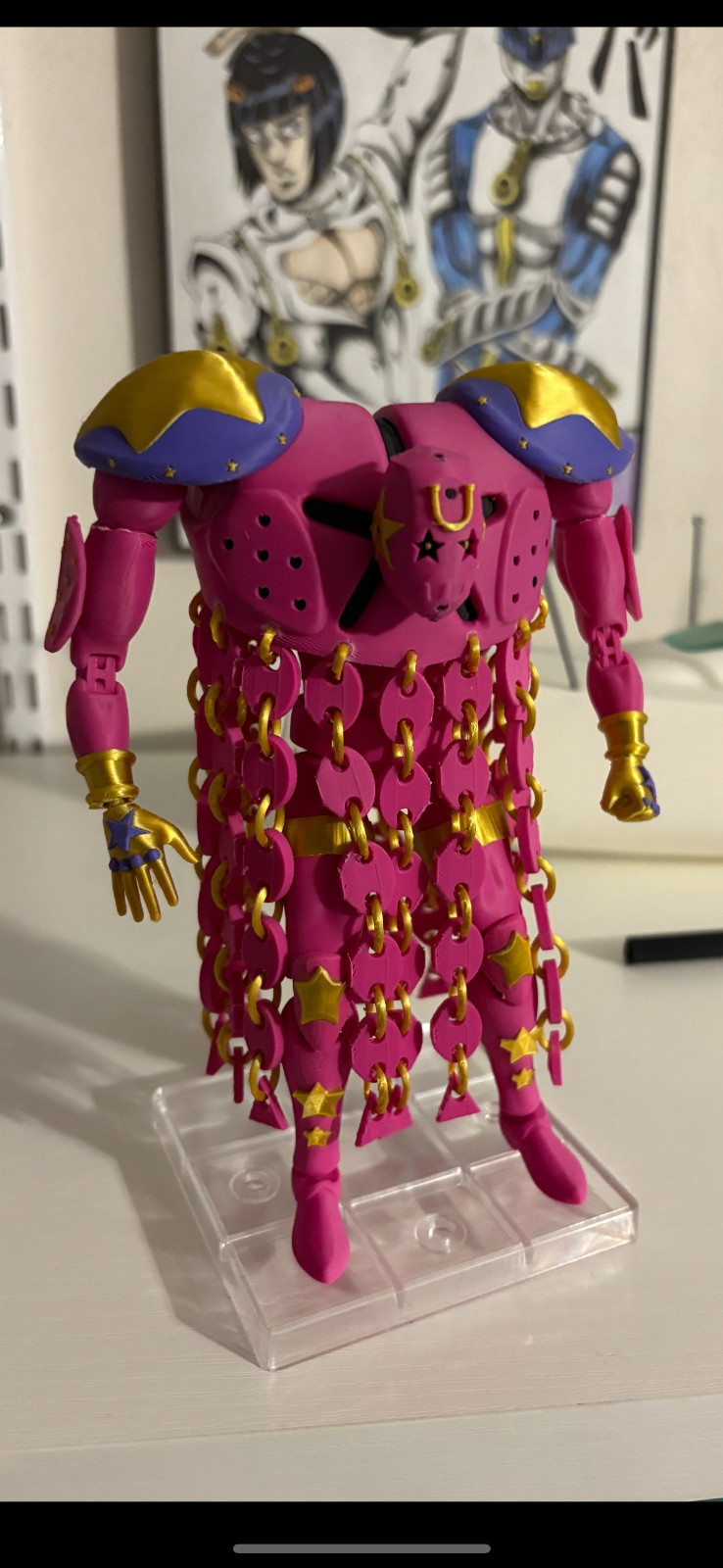 Jojos Bizarre adventure Tusk Act 4 posable figure 2.0