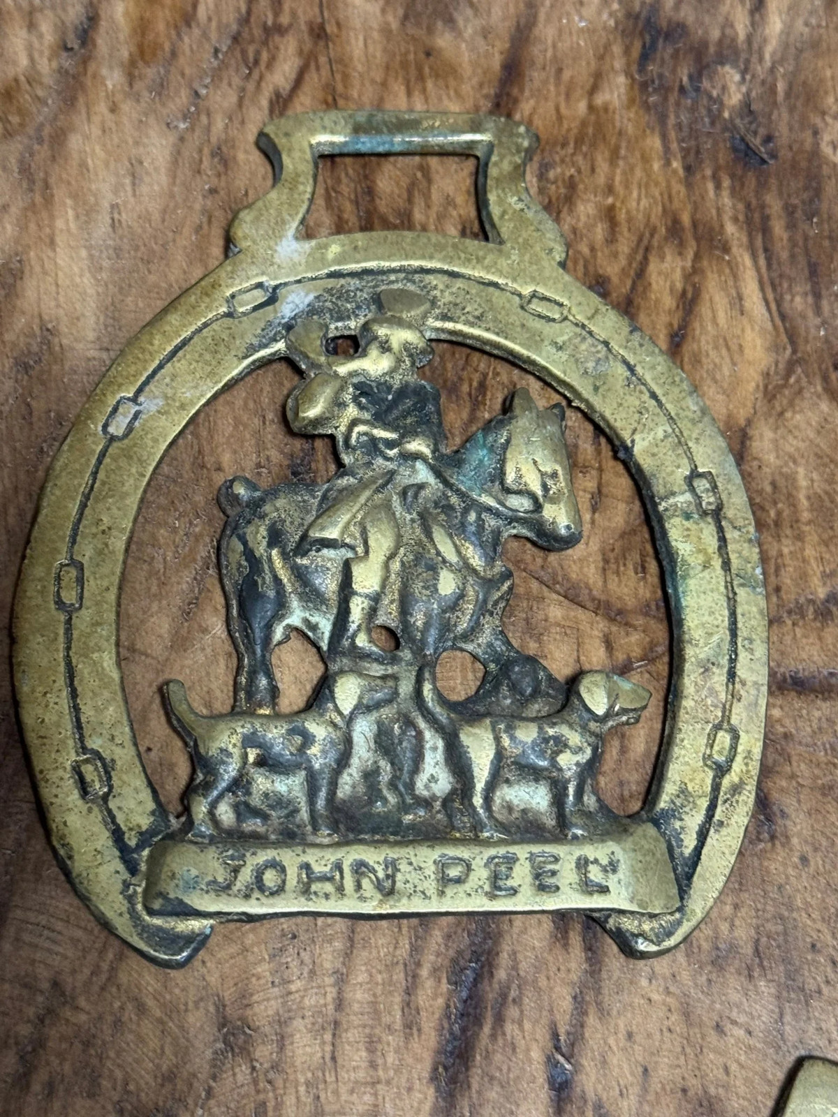 Vintage John Peel Horse Brass