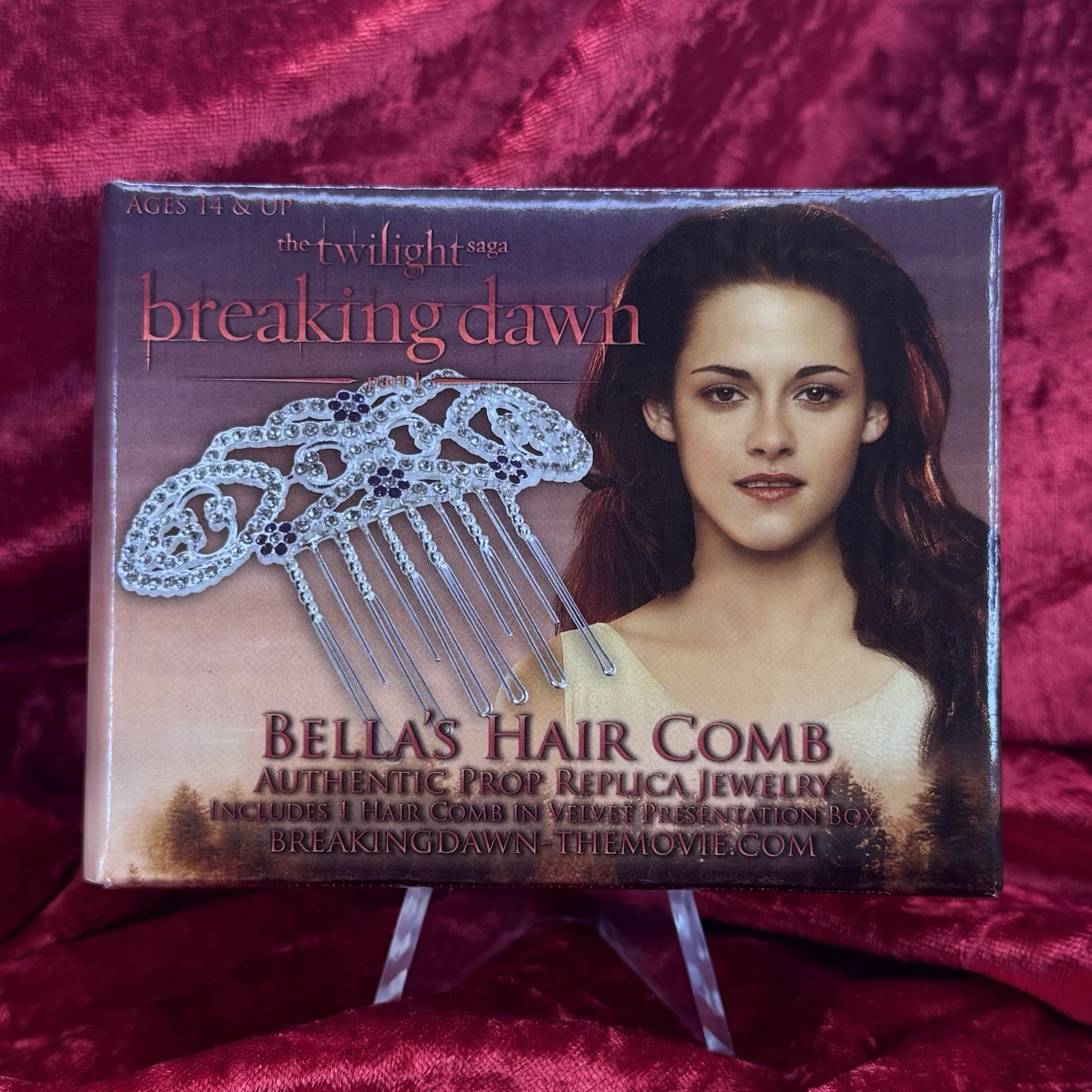 *BOX ONLY* Twilight Breaking Dawn Bella's Hair Comb Authentic Prop Replica *BOX ONLY* Twilight Breaking Dawn Bella's Hair Comb Authentic Prop Replica
