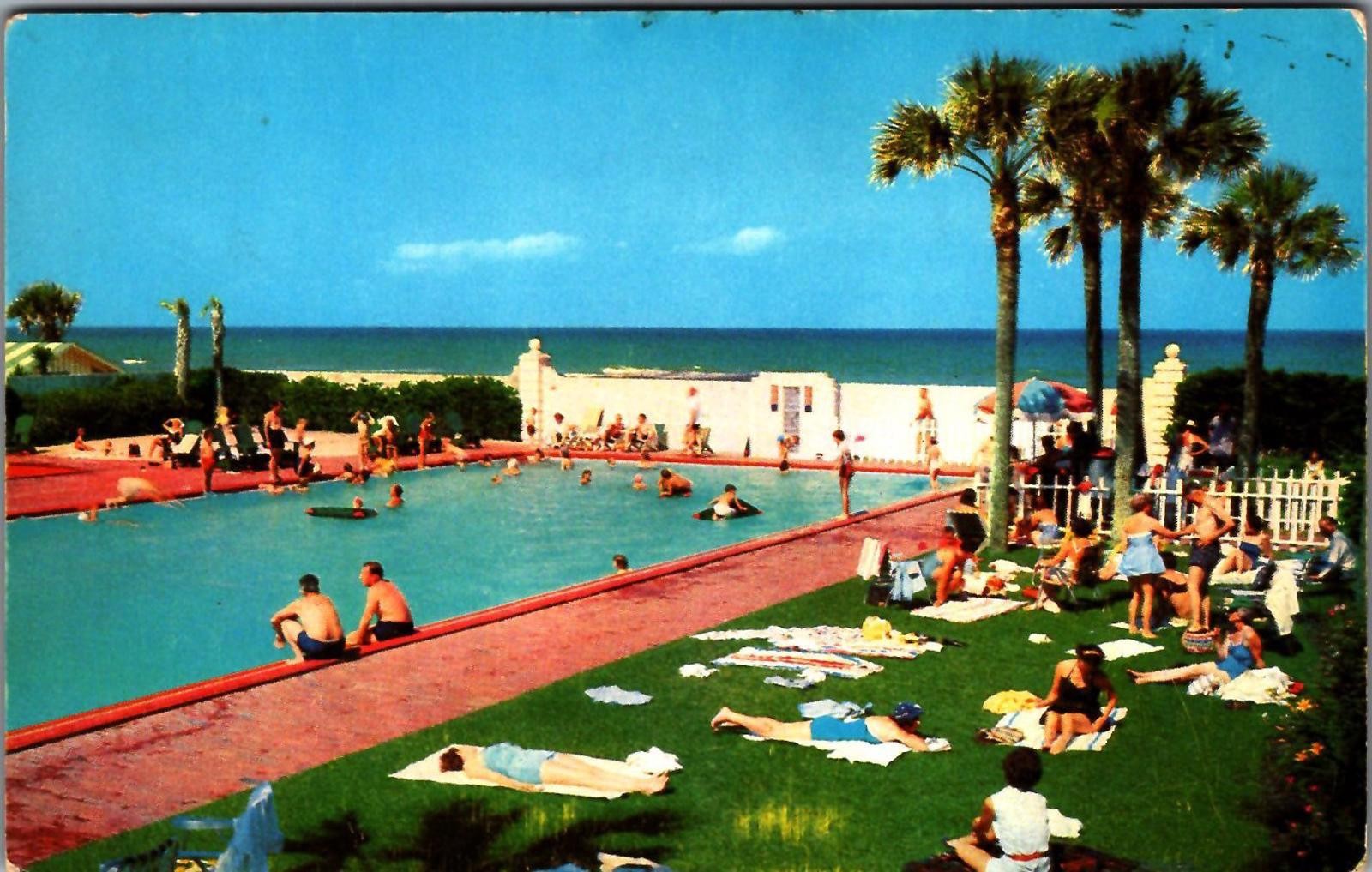 Vintage Ponte Vedra Beach Florida Postcard