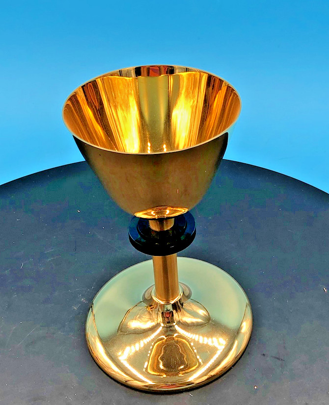 Nice Older Antique Chalice, 4 altar tabernacle