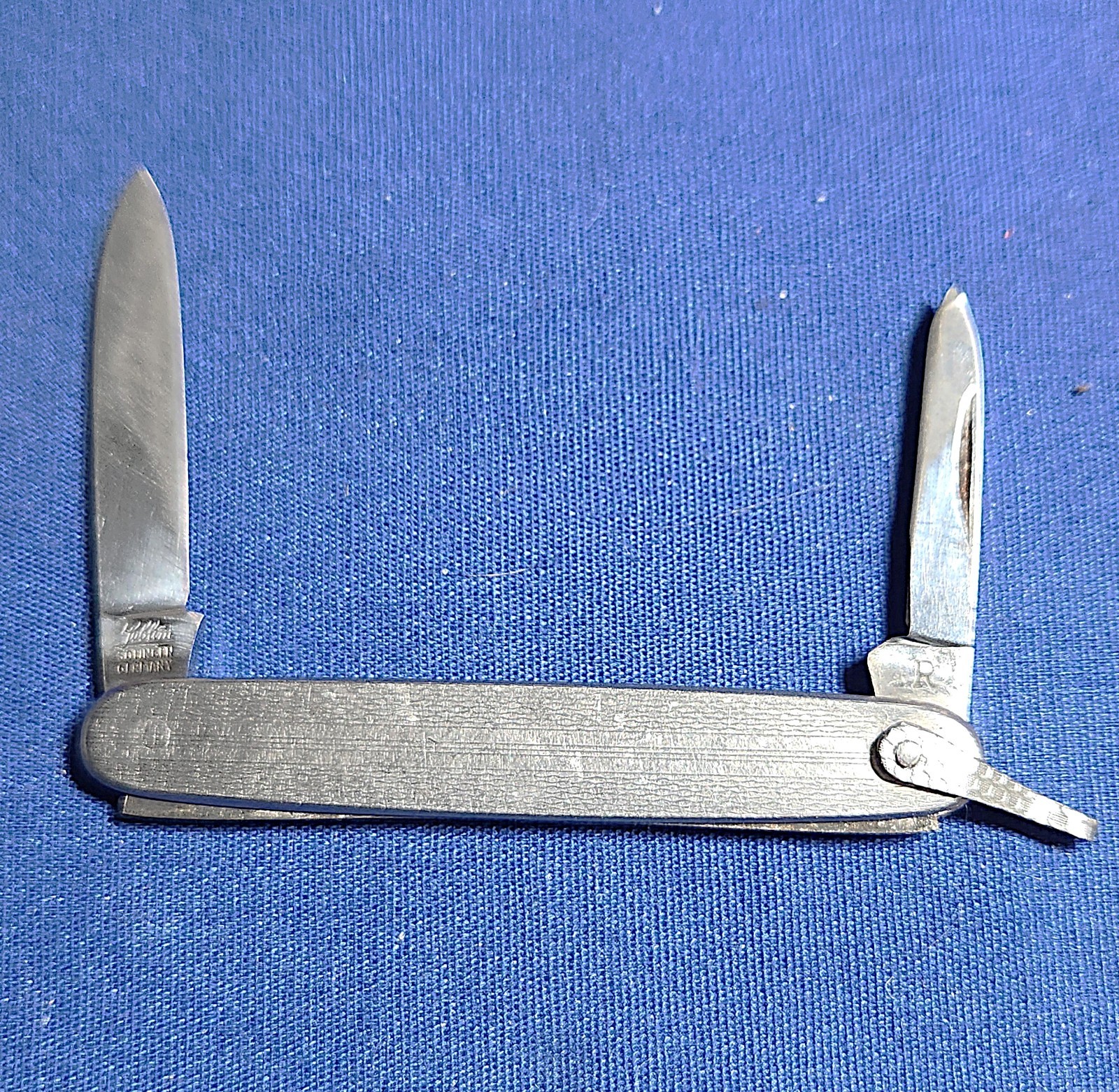 Vintage/Rare Lublin MER Rostfrei Walters Pocket Knife Made in Germany 2 Blades