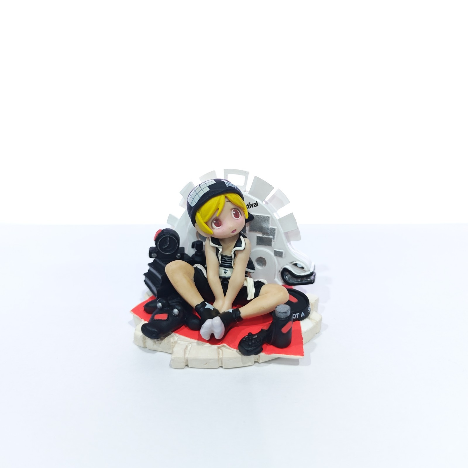 Reset-chan Mascot Character Figure Kaiyodo-Takara K-T Collection Japan Authentic