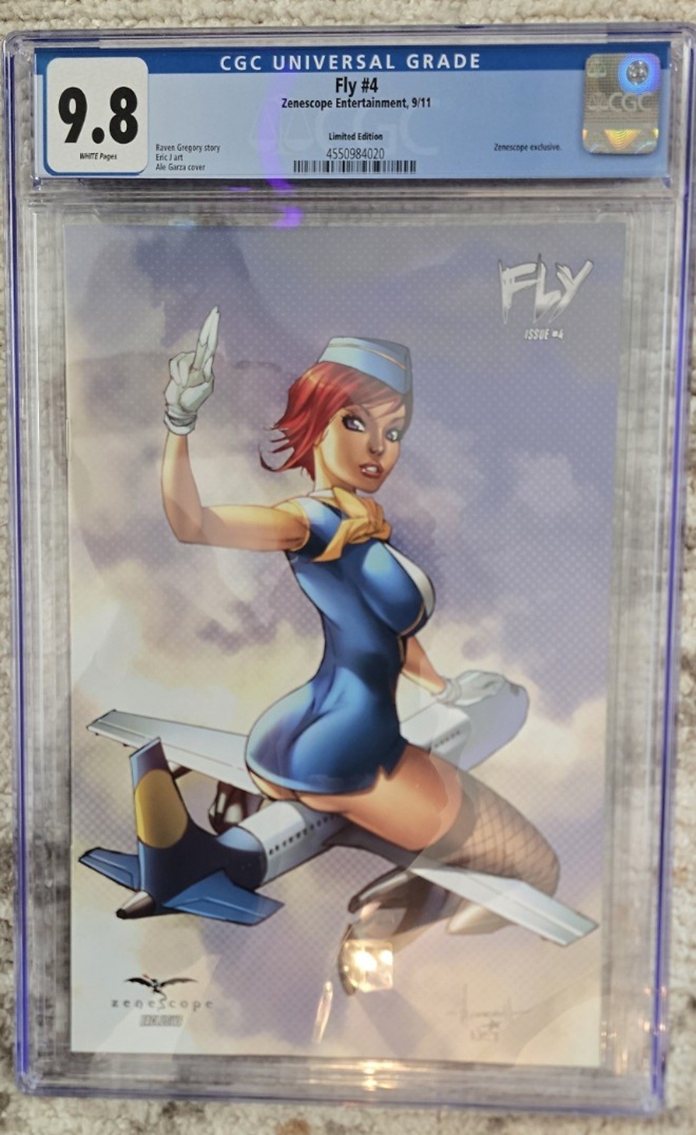 Fly #4 CGC 9.8 Limited Edition Zenescope Exclusive Ale Garza Ltd 500