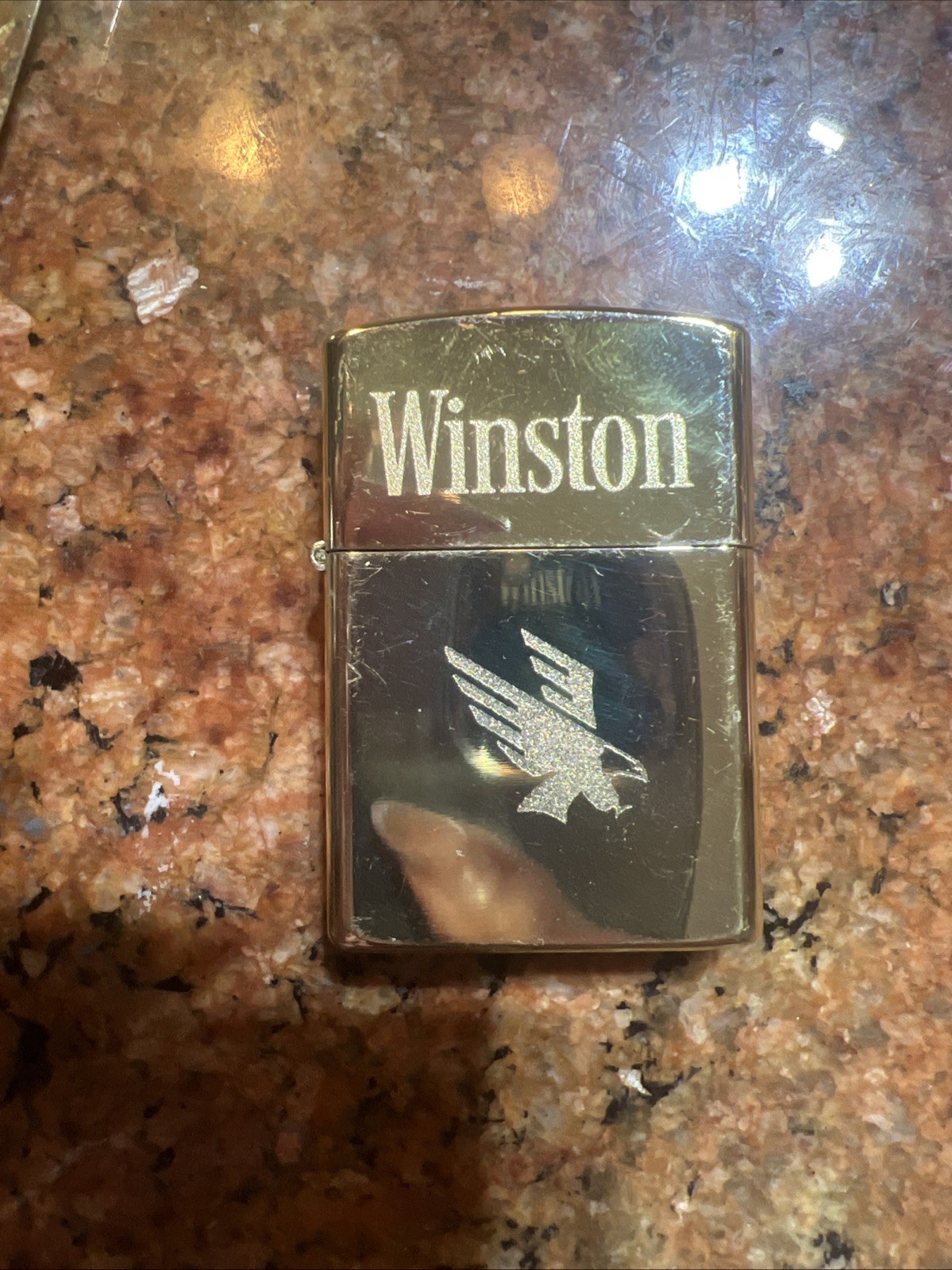 Vintage 1990s WINSTON “Firebird” Promotional Lighter • EX