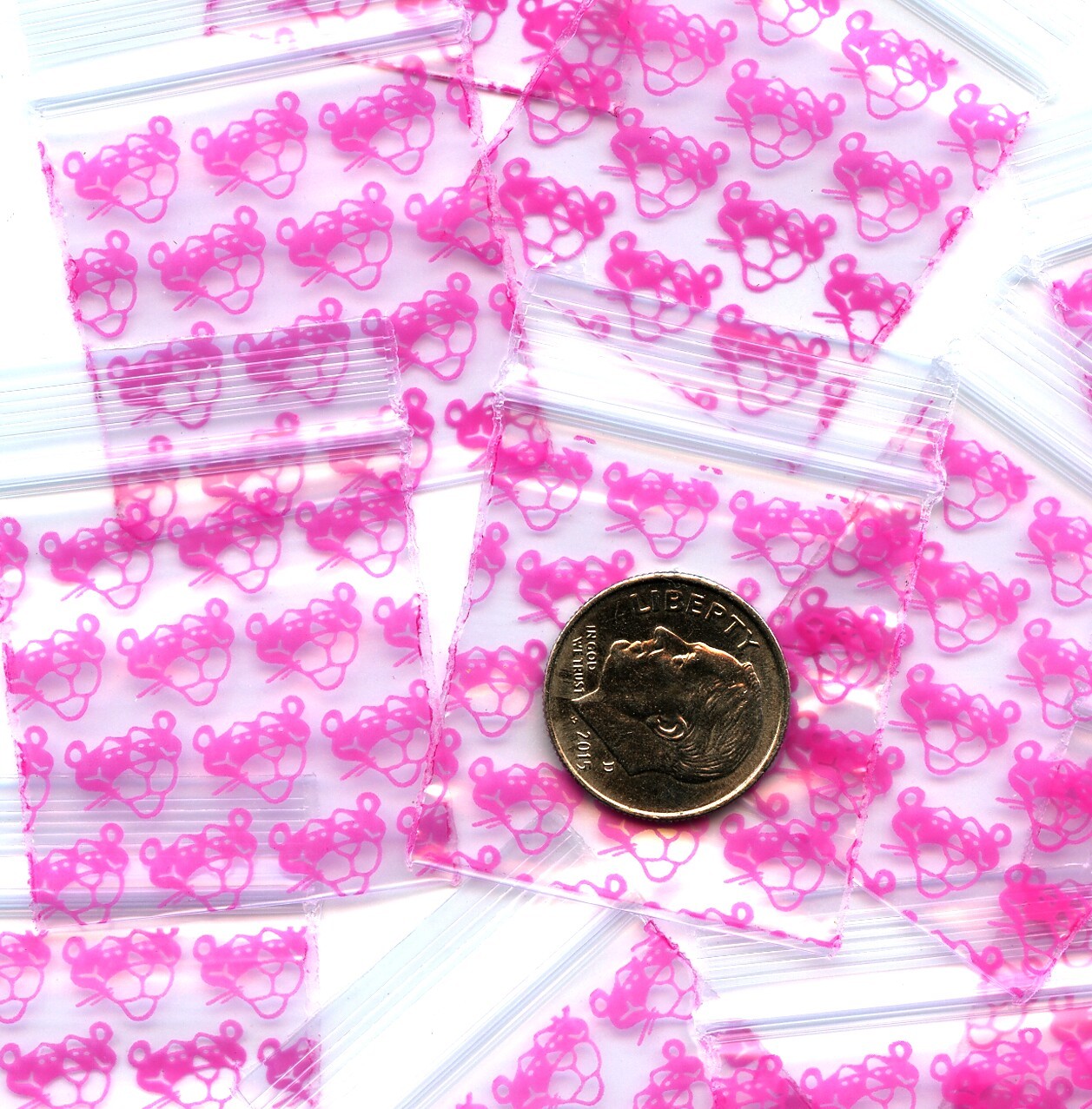 200 Apple Baggies 1.25 x 1.25