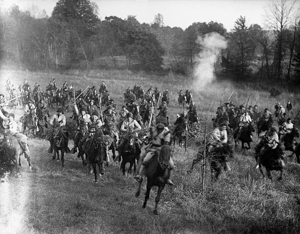 Washington DC Members third US Cavalry Fort Myer Virginia being- 1923 Old Photo