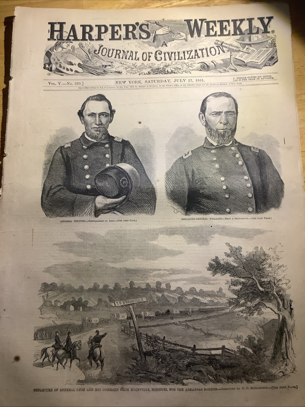 1861 Harper’s Weekly Civil War Newspaper ~ Great Civil War Content and Prints 1861 Harper’s Weekly Civil War Newspaper ~ Great Civil War Content and Prints