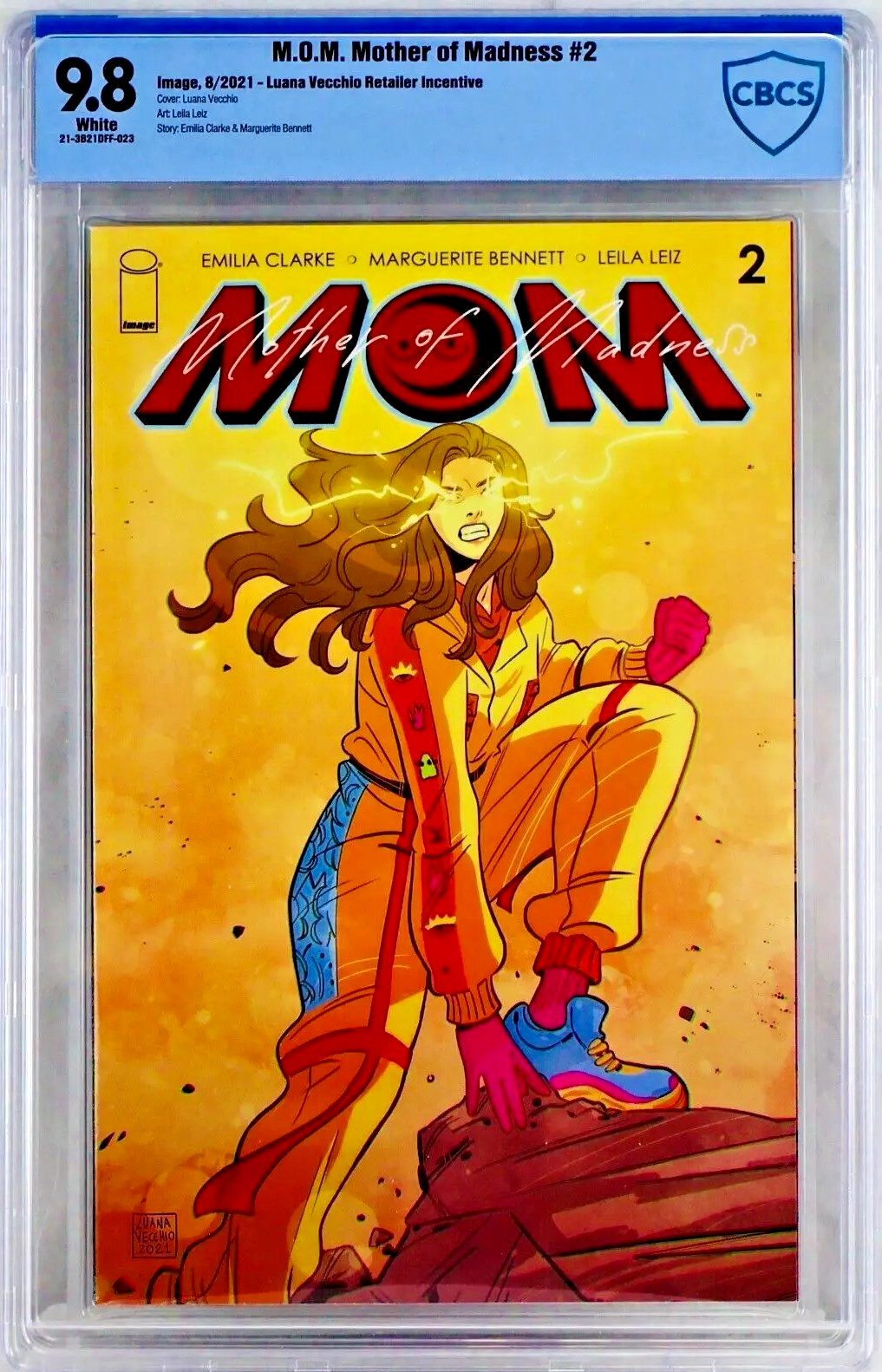 M.O.M.: Mother of Madness #2 Image 2021 CBCS 9.8 Incentive Luana Vecchio Variant M.O.M.: Mother of Madness #2 Image 2021 CBCS 9.8 Incentive Luana Vecchio Variant