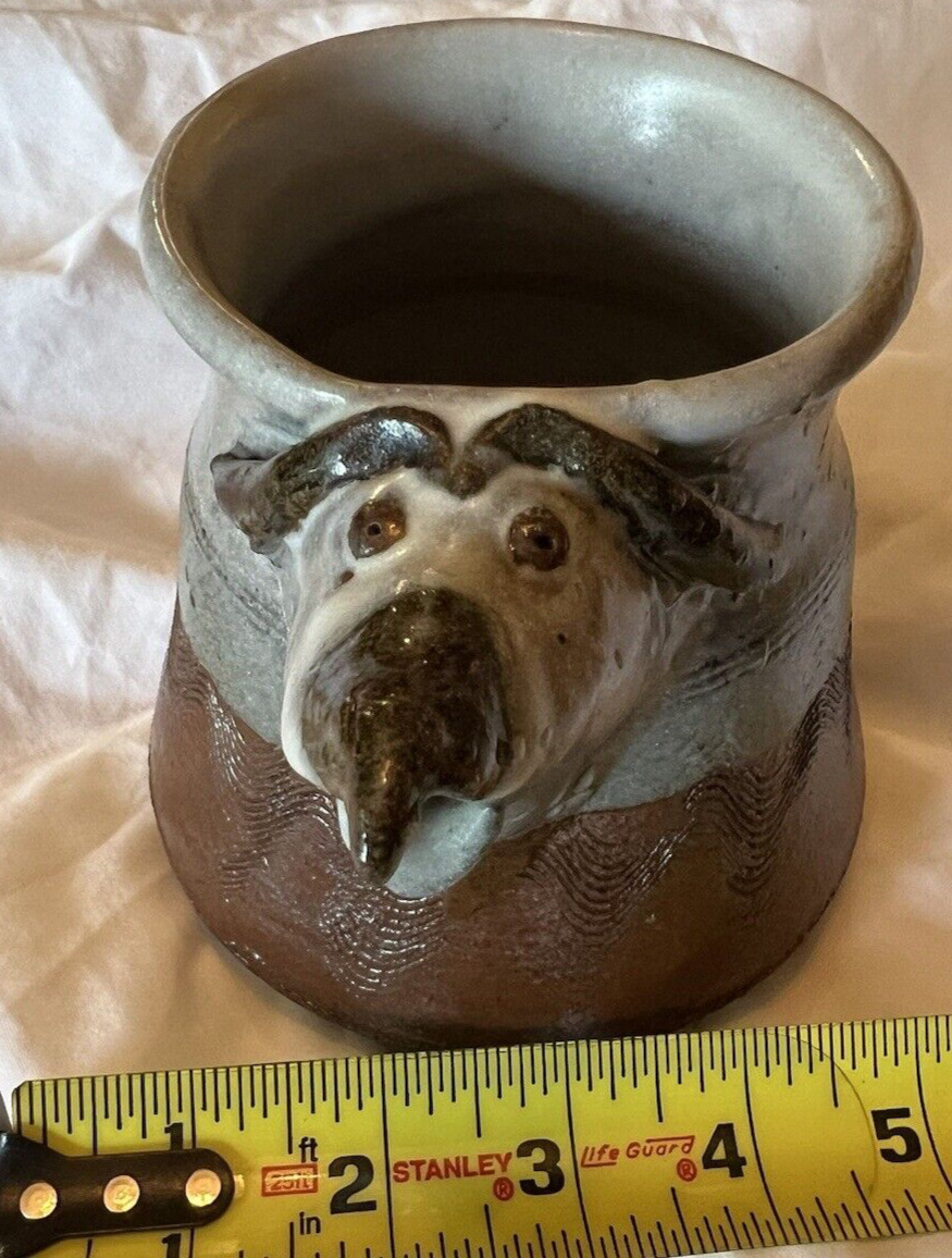 Vintage 1978 Bing Animal Pottery Mug Pre-owned