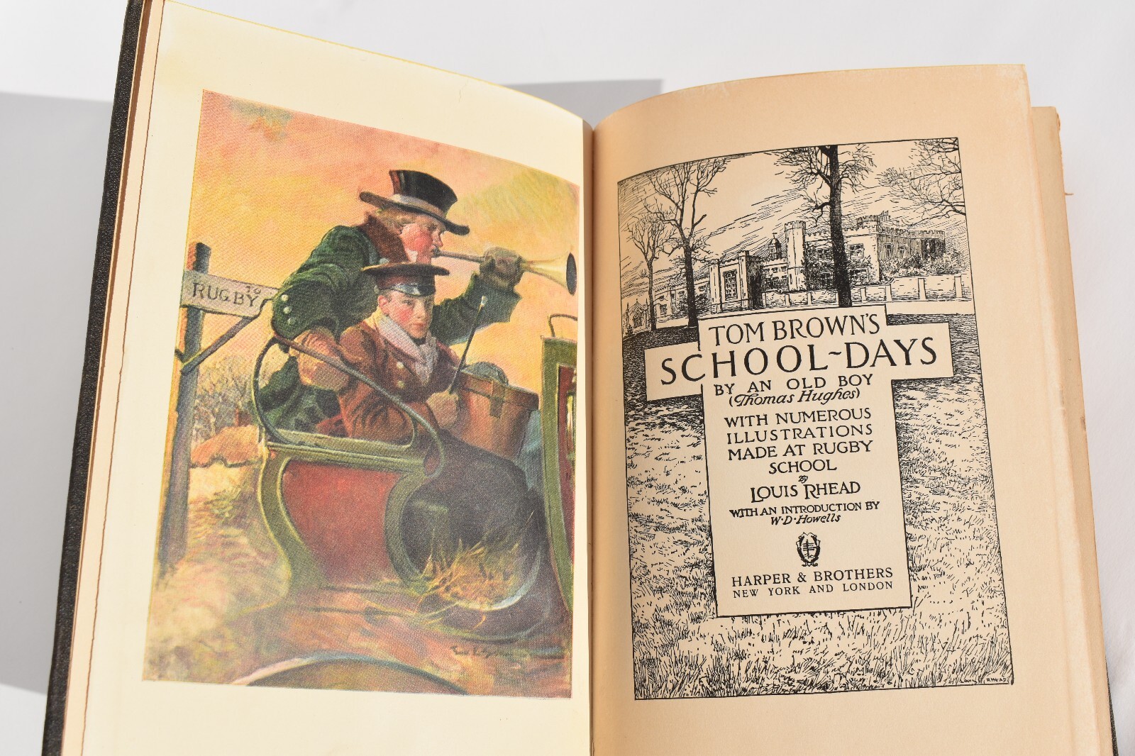 1911 TOM BROWN\'S SCHOOL DAYS BY THOMAS HUGHES