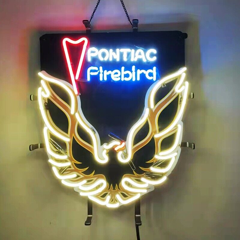 Firebird Auto Car Neon Sign 19x15 Bar Garage Wall Decor HD Printing Artwork