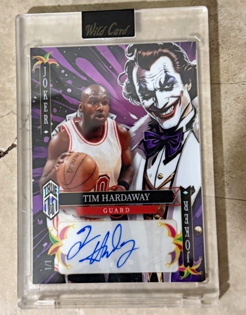 TIM HARDAWAY JOKER AUTO TRUE 1/1 🔥🔥🔥
