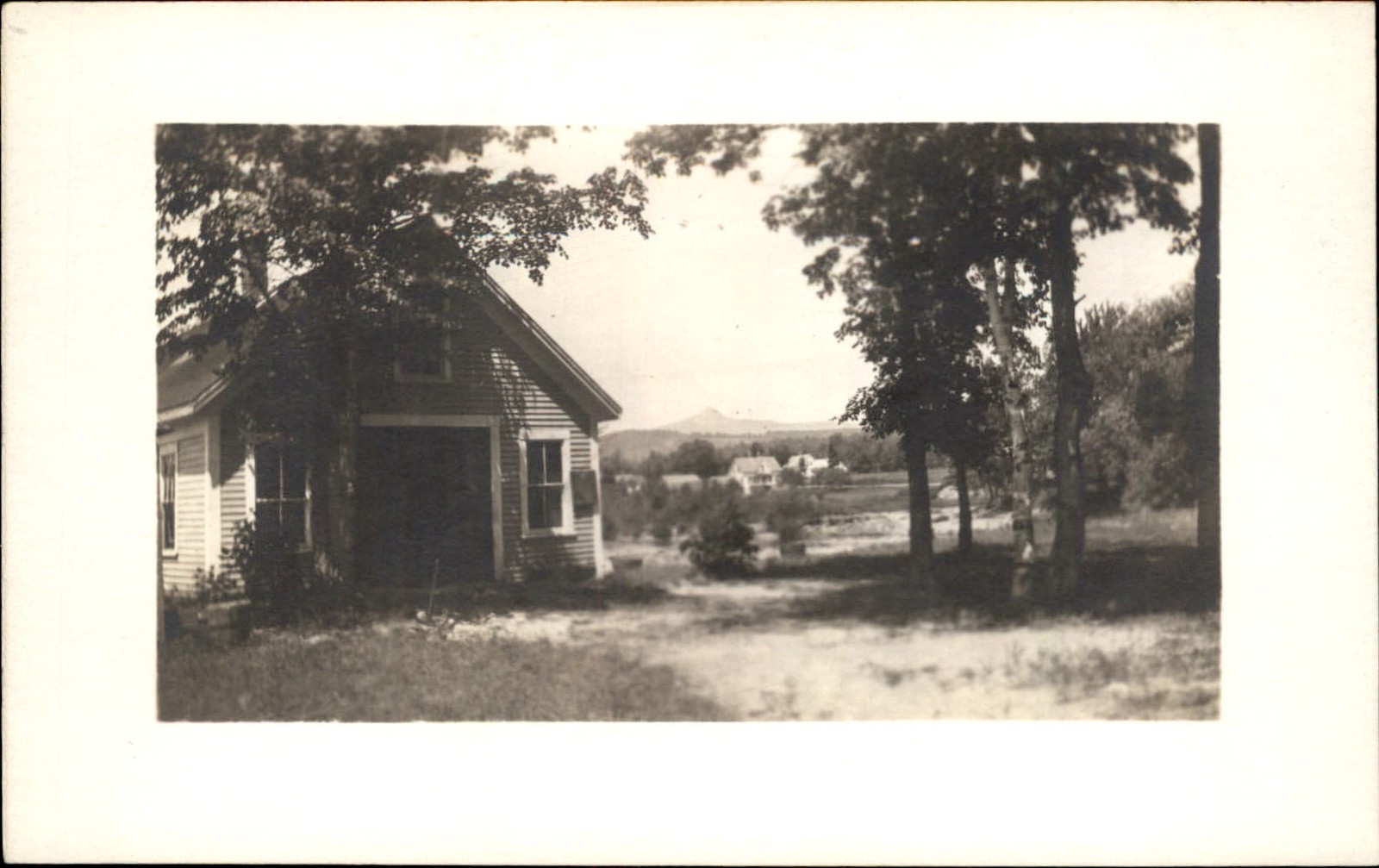 Tamworth NH Christian Science Church c1910s Real Photo Vintage Postcard bhn