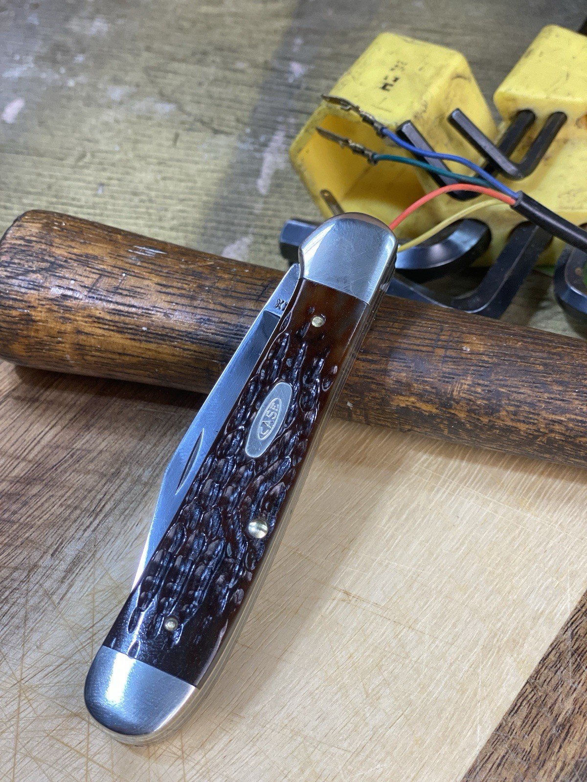 Antique CASE XX  Copperhead 5 Dot 1985