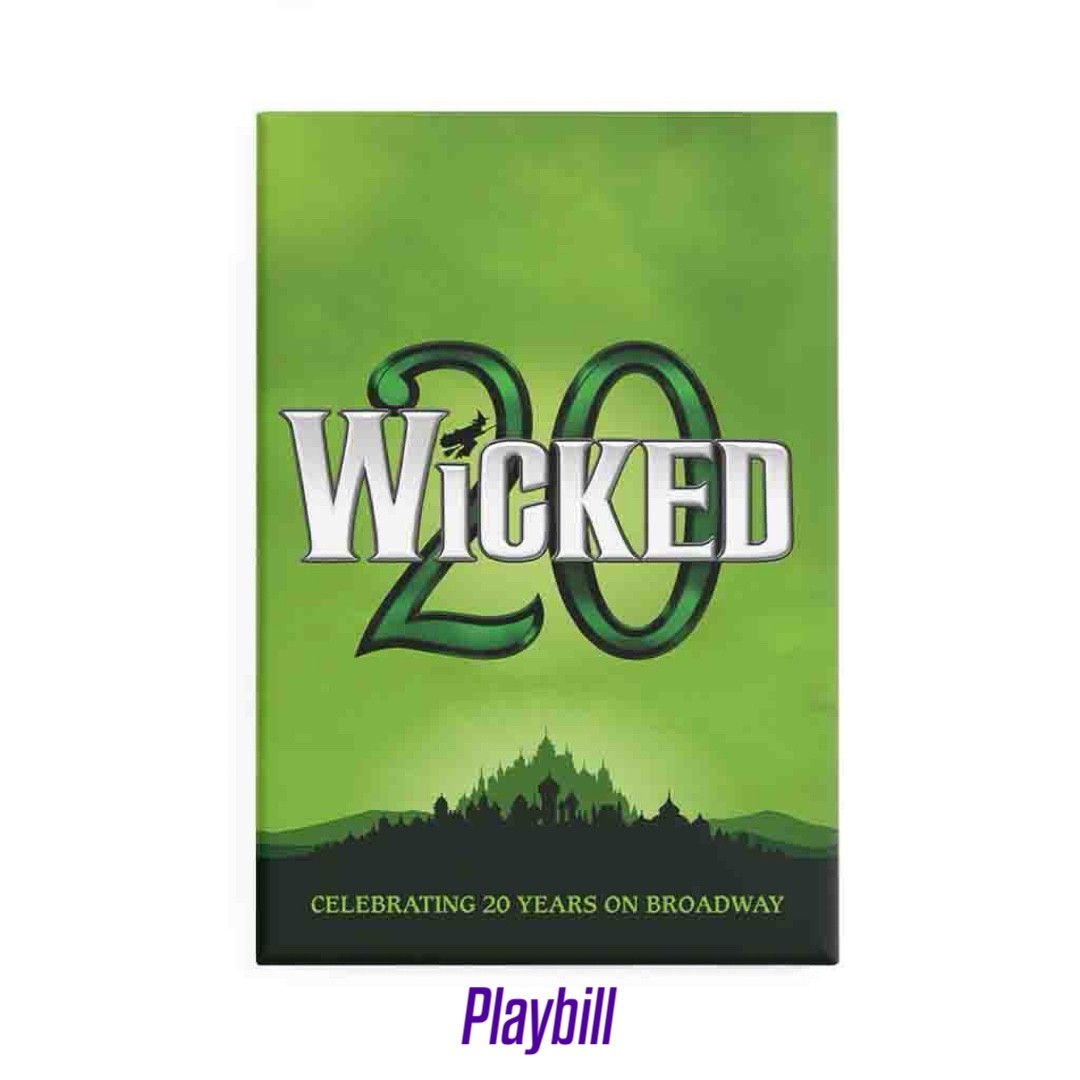 Wicked - The Musical 20th Anniversary Magnets