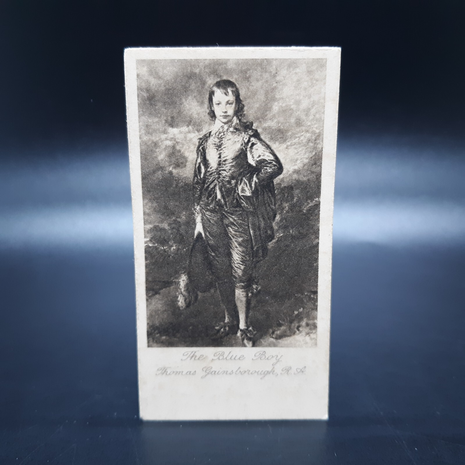 1912 Will\'s Tobacco Antique Photogravure Cigarette Card #22 The Blue Boy