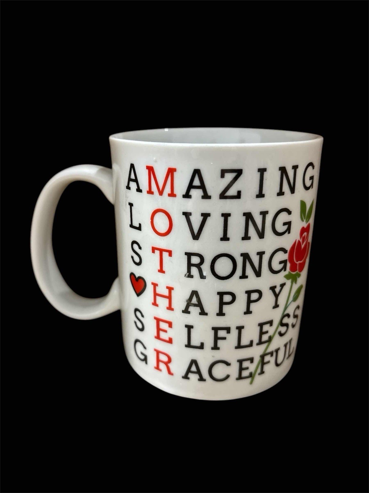 HOME-X CERAMIC DEFINITION OF MOTHER COFFEE OR TEA MUG, MOTHERS DAY GIFT,  11 OZ