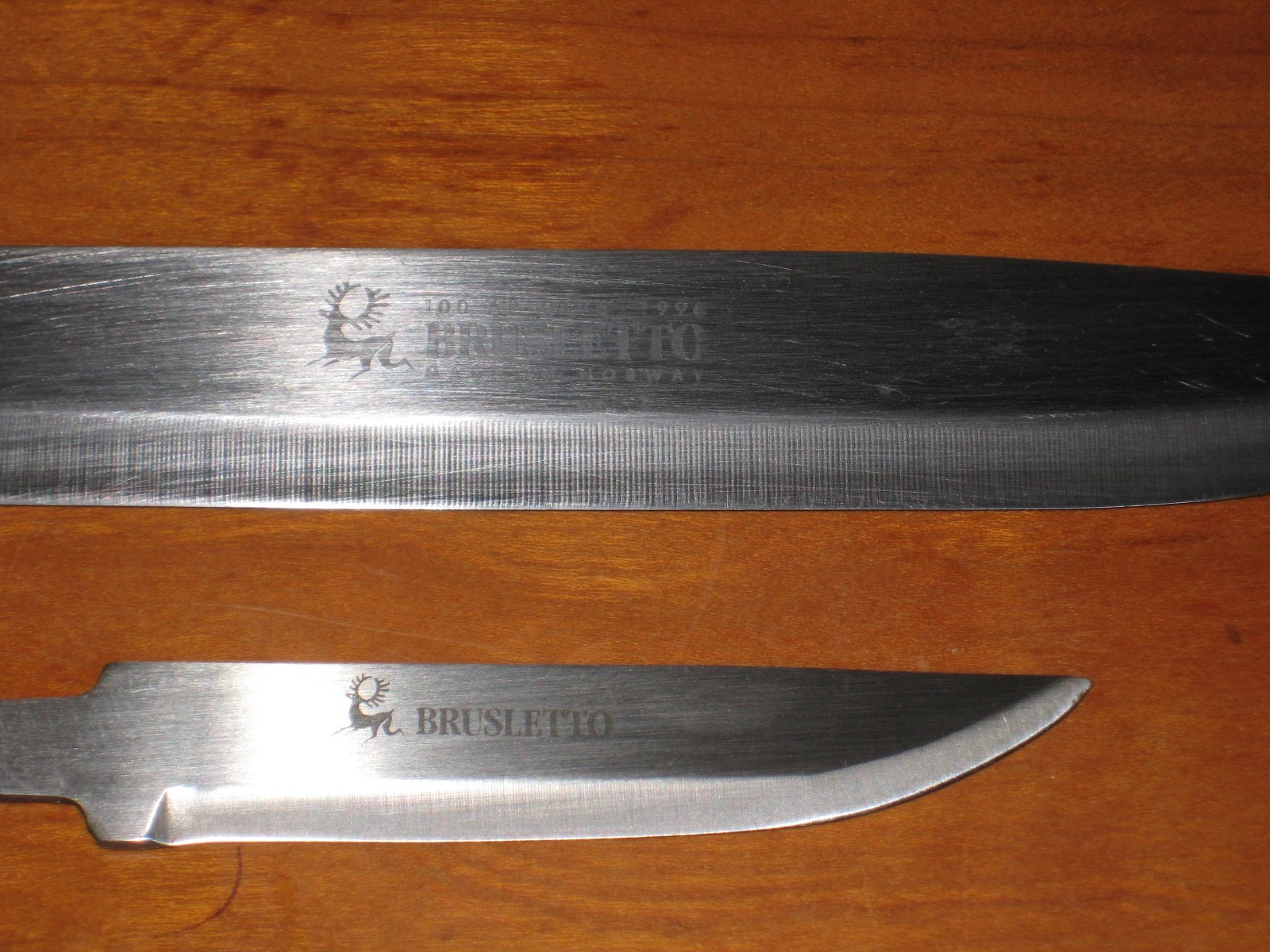 2 knives VINTAGE Include BRUSLETTO KNIFE 100 A R ANNIVERSARY 1996 MADE IN NORWAY