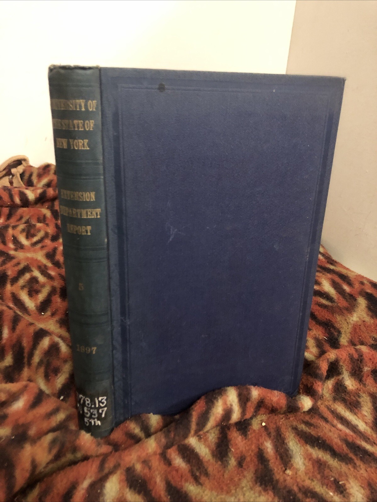 New York State University Extension Department  1897 Traveling Libraries Books