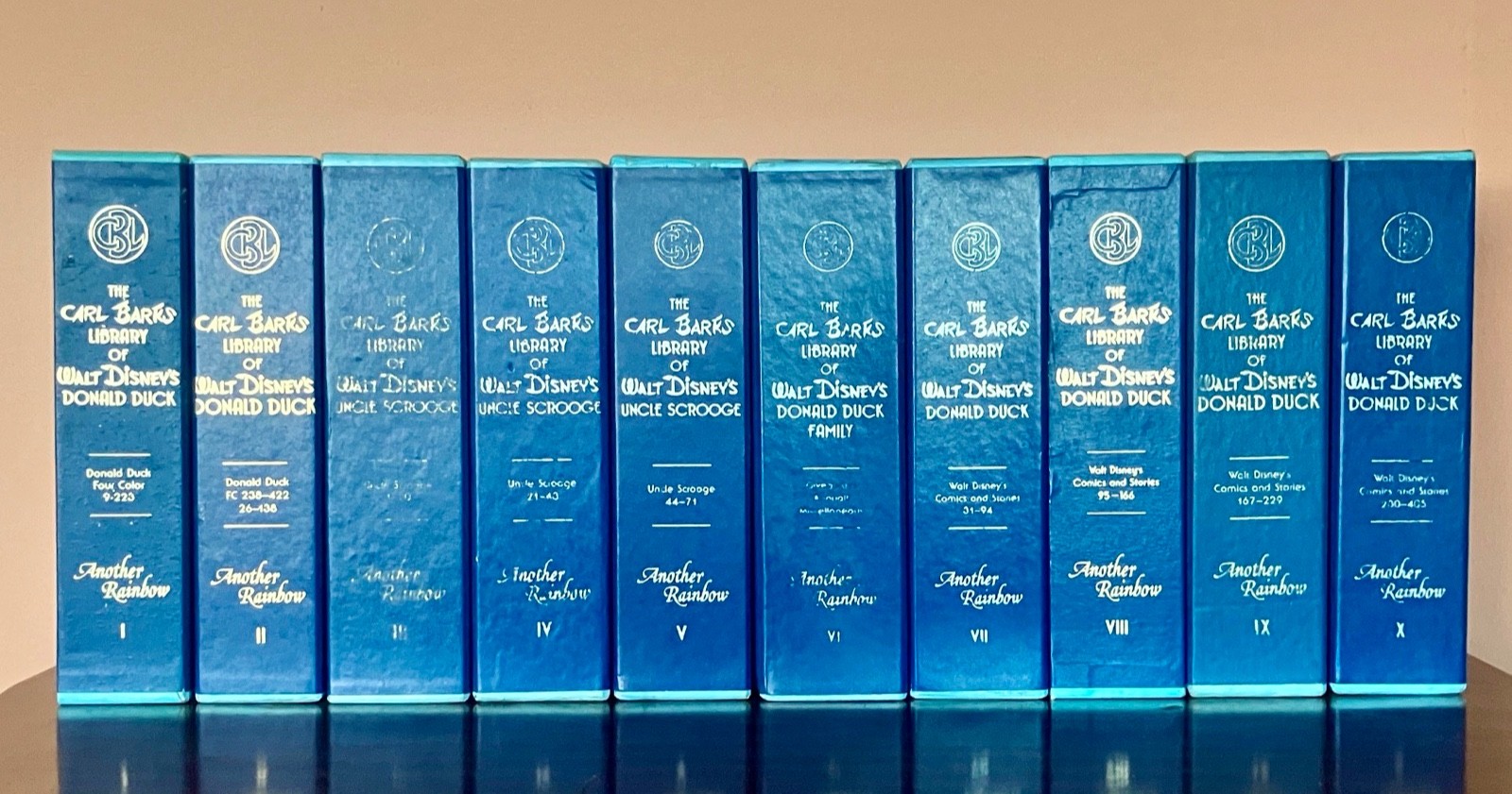 Carl Barks Another Rainbow Library - Complete 30 Vol. Set - Rare collectors item