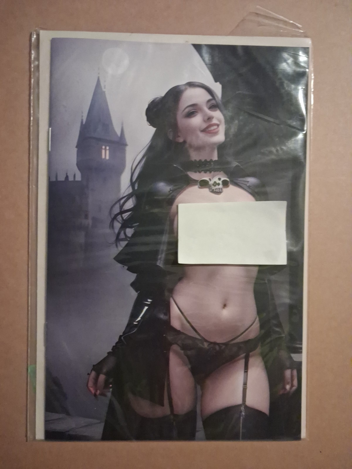 Key Comics Wednesday Addams Inspired Naughty Virgin Variant Collector Cover