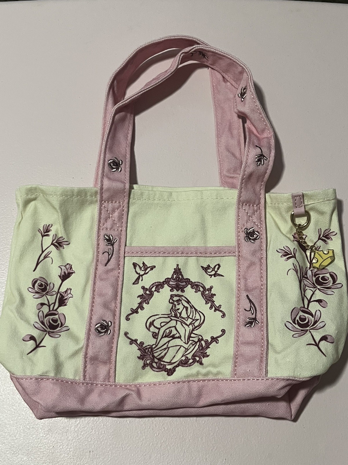 Box Lunch Disney Princess Aurora Mini Tote Bag Box Lunch Disney Princess Aurora Mini Tote Bag