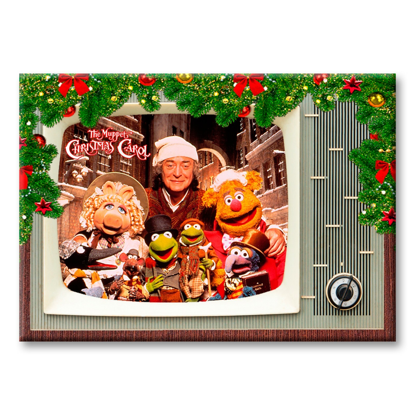 MUPPET CHRISTMAS CAROL Retro Design TV 3.5\