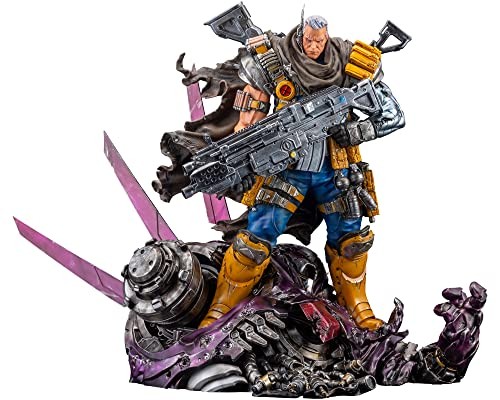 MARVEL UNIVERSE Cable FINE ART STATUE Signature Kucharek Brothers Figure MK363