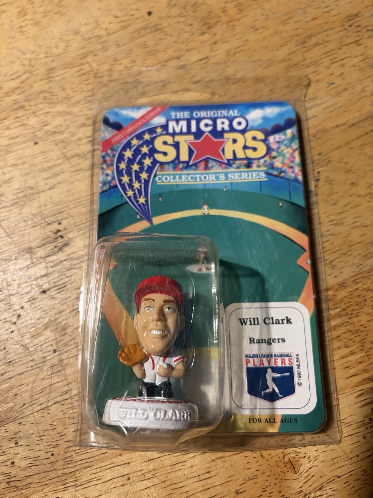 Will Clark 1995 Original Micro Stars MLB Figurine Collector's Series Vintage NIB