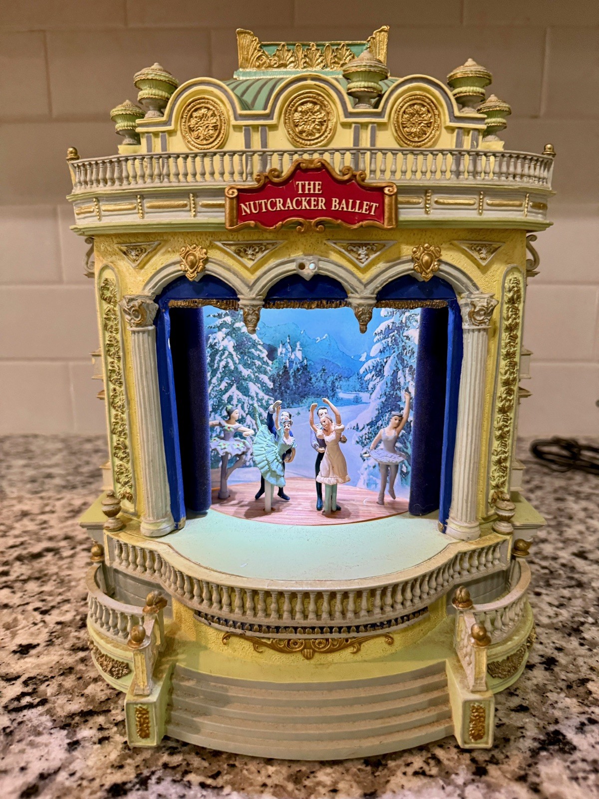 Vtg Mr. Christmas Theater The Nutcracker Ballet Electronic Music Box Anniversary Vtg Mr. Christmas Theater The Nutcracker Ballet Electronic Music Box Anniversary