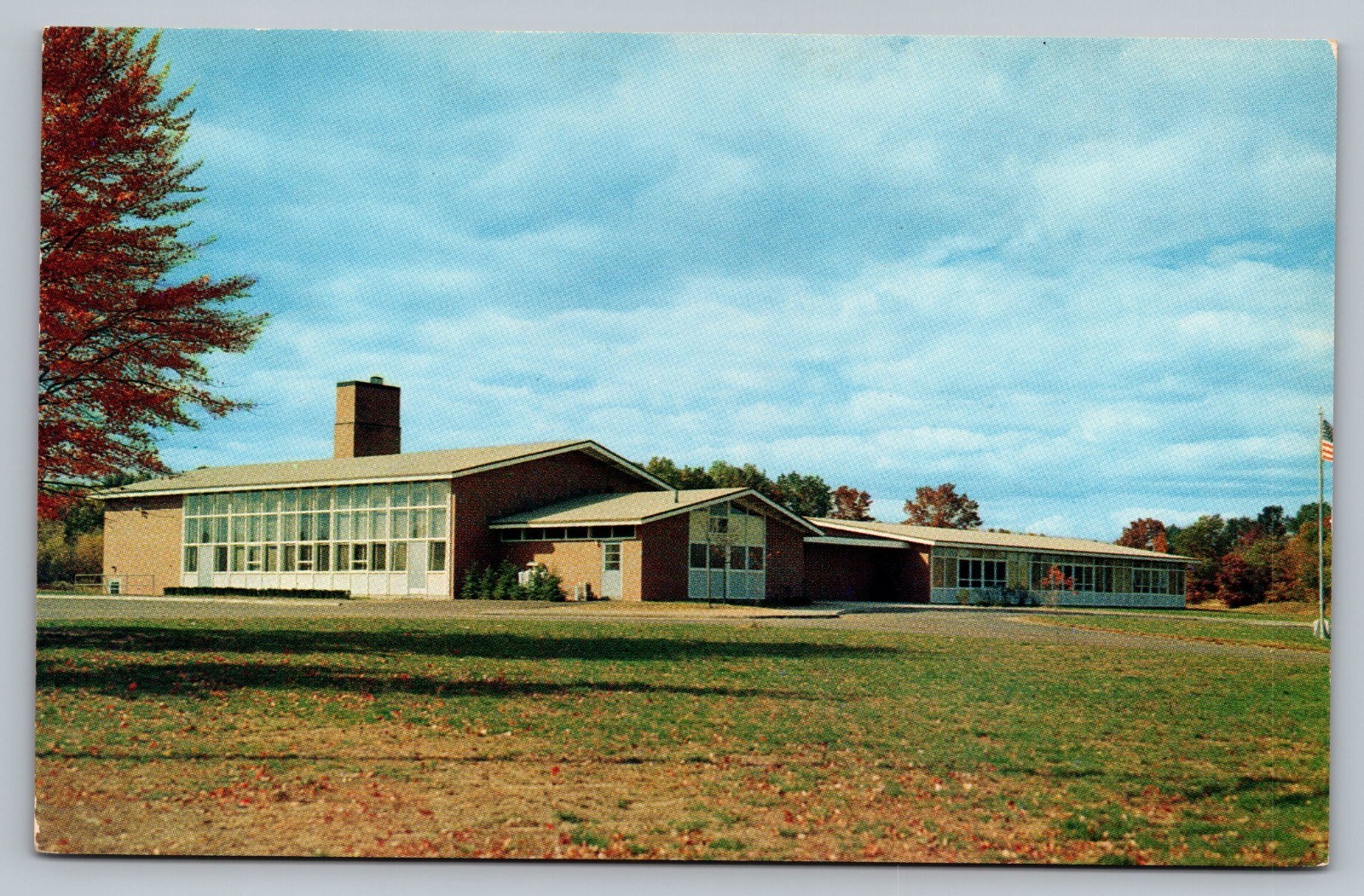 The South End School Southington Connecticut CT Vintage Postcard