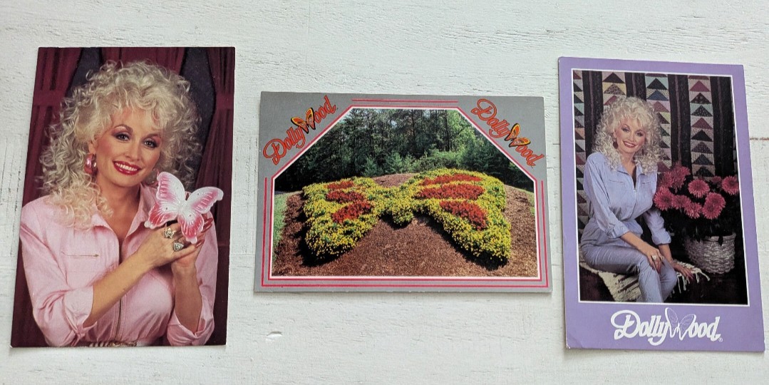 Dolly Parton Dollywood Vintage 80s Postcards (3)