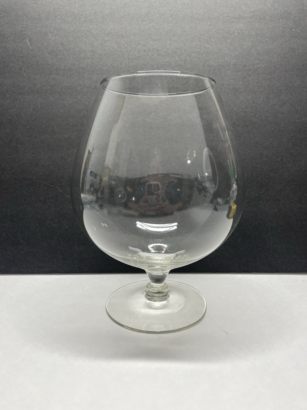 Mid Century Vintage Giant Clear Glass 8\