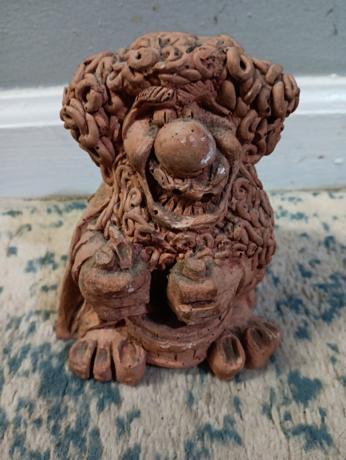Vintage 1973 GLOGS Wizard Clay Figurine By One Potato Two Potato USA 4.75\ Vintage 1973 GLOGS Wizard Clay Figurine By One Potato Two Potato USA 4.75\