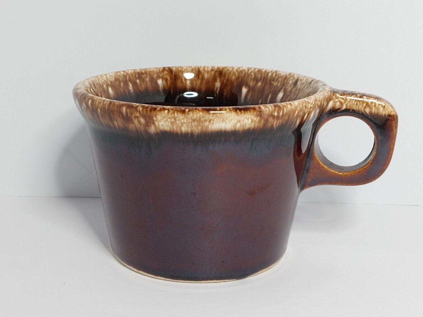 Hull USA Crestone Oven Proof Brown Coffee Cup