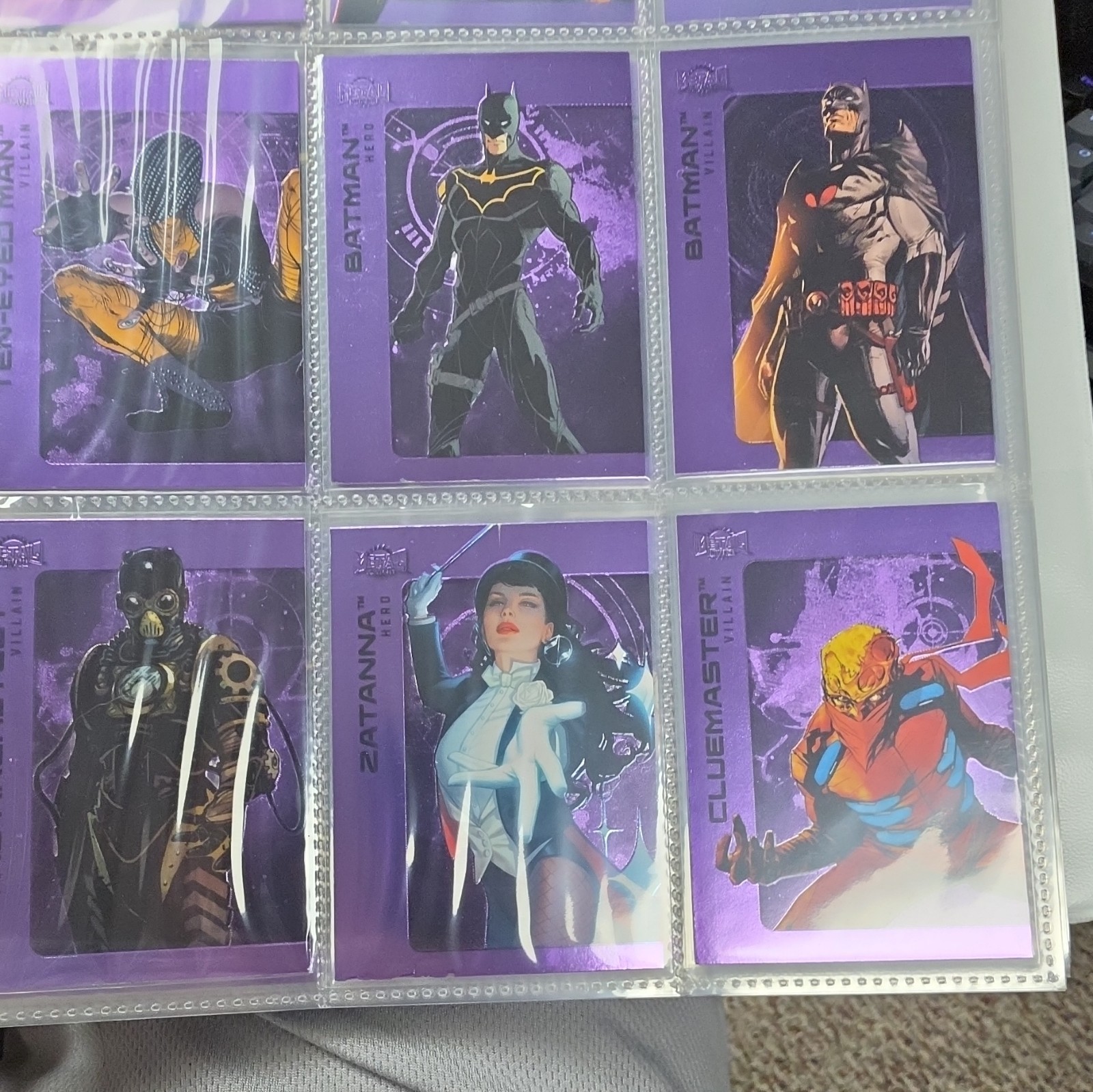 Inkworks Batman Villains Batman Non-Sport Trading Cards 63-Card Lot 2000