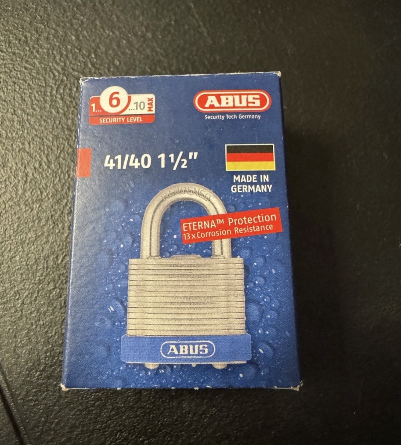 NEW Abus 41/40 1 1/2\