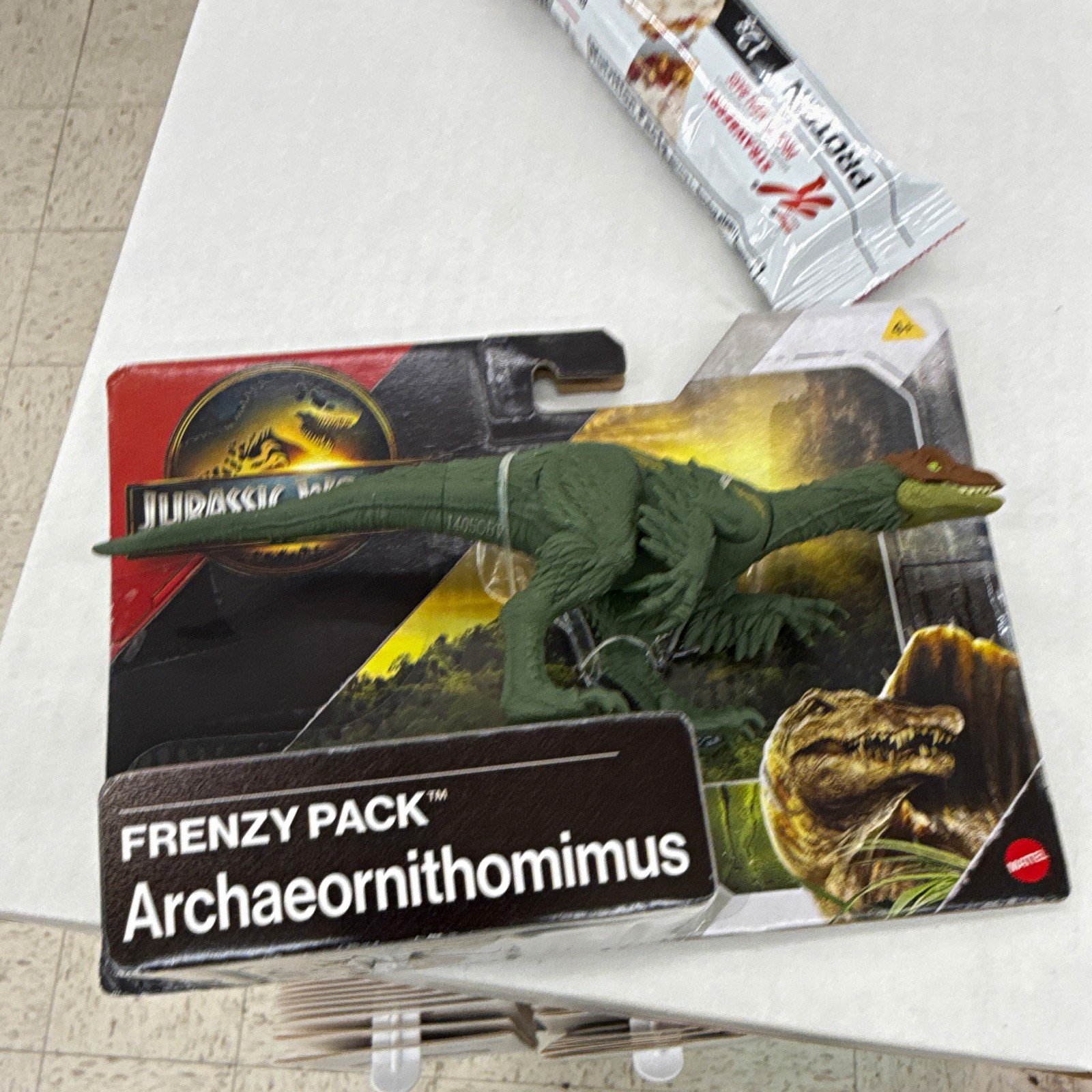 Mattel Jurassic World Frenzy Pack Archaeornithomimus Plastic Action Figure