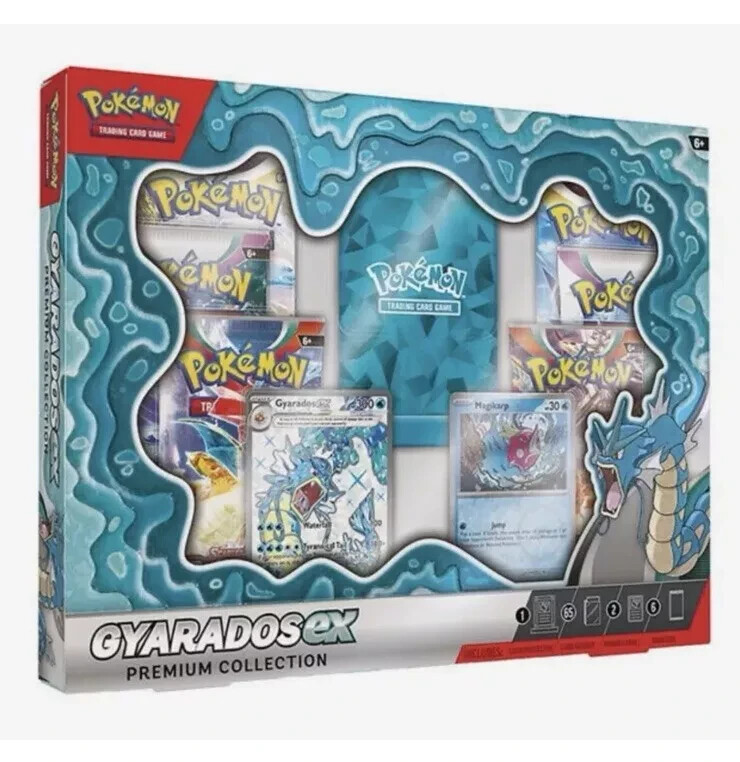 Pokemon TCG GYARADOS EX Premium Collection Box - EXCLUSIVE (english)