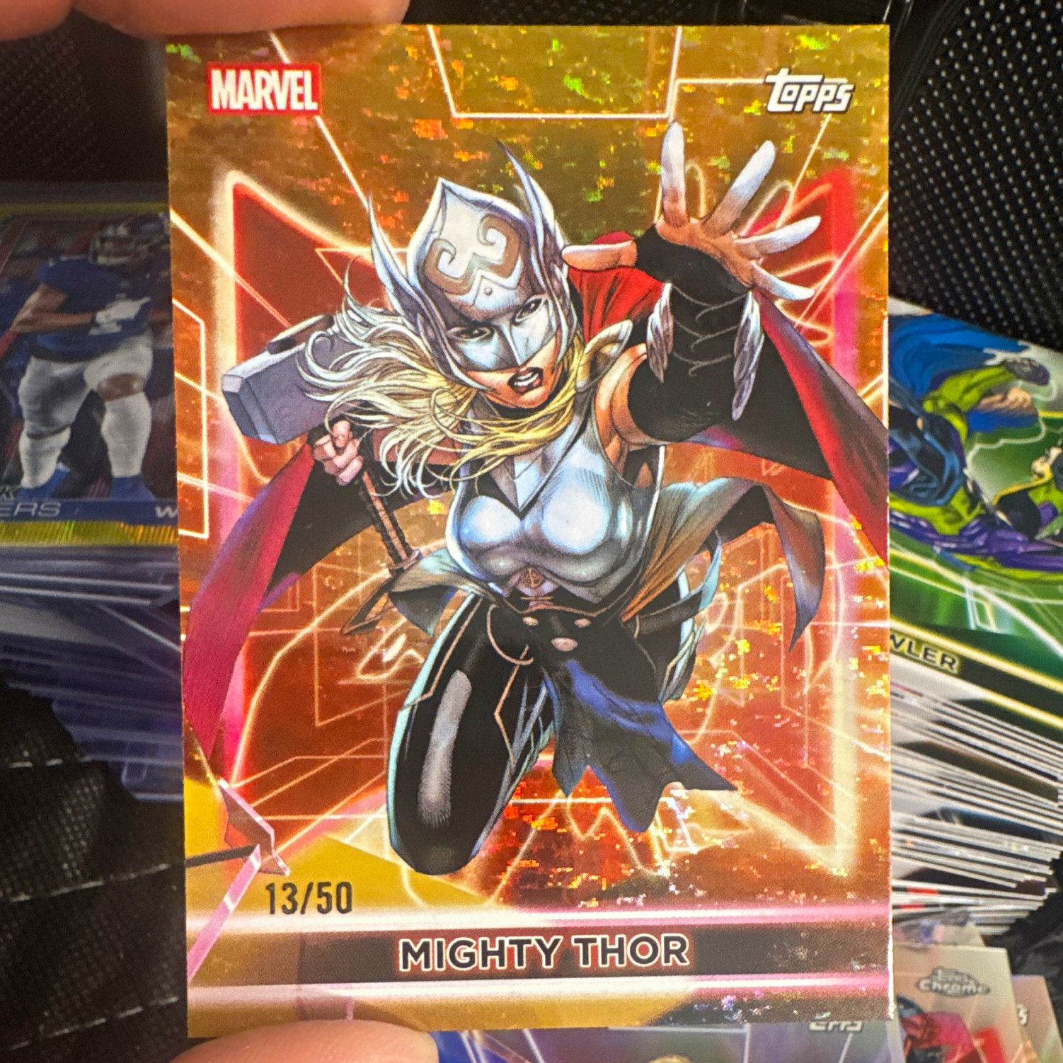 Topps 2026 Marvel Mighty Thor #90 Non-Sport Trading Card Serial Numbered 13/50