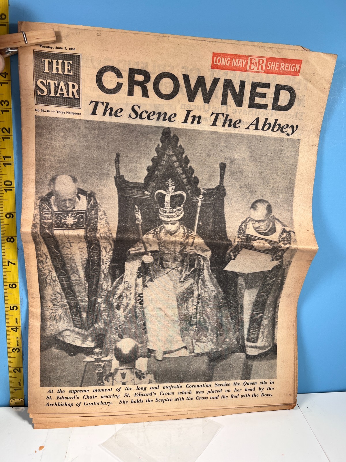 6/2/53 UK The Star \