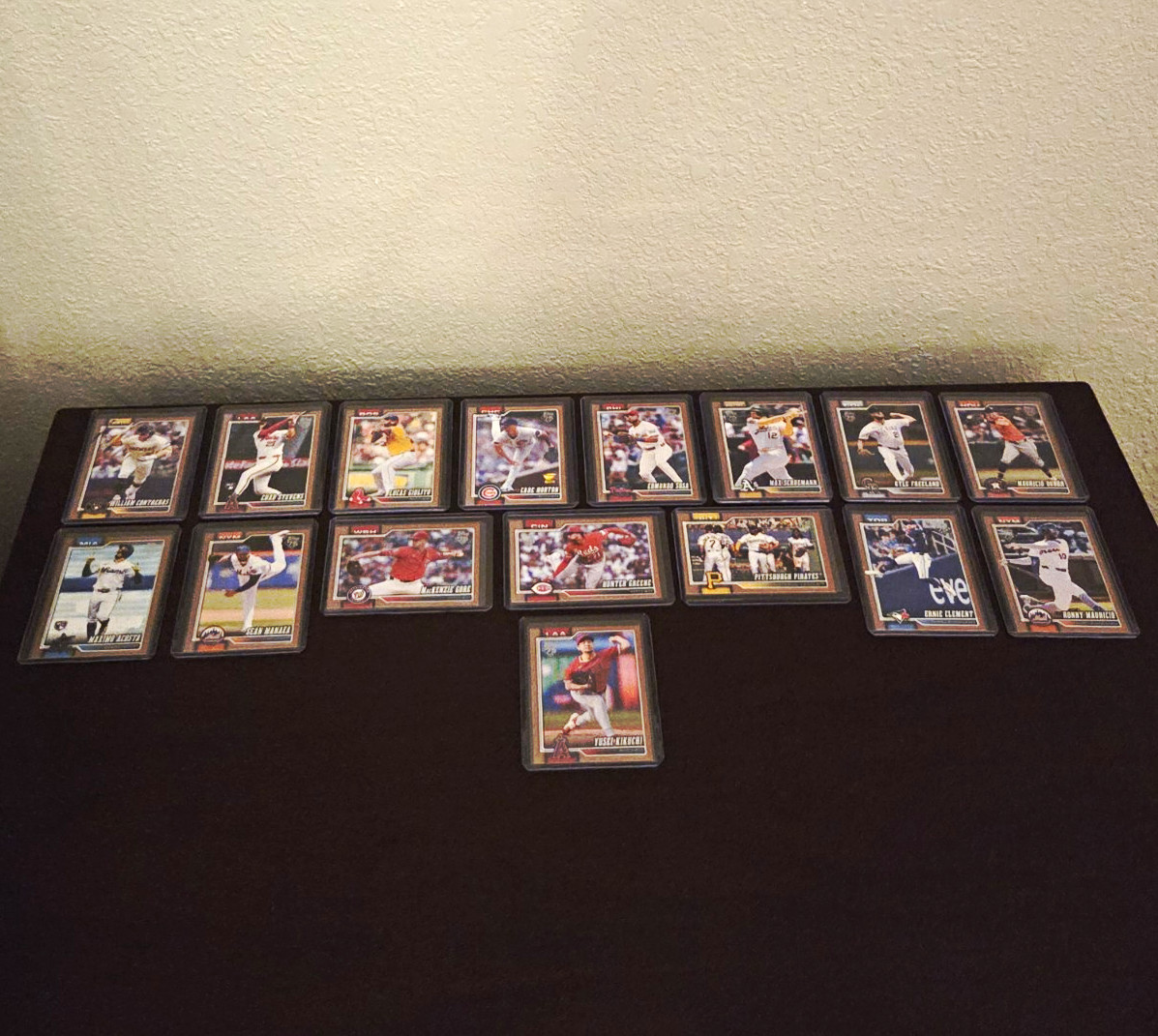 16 Card Lot - 2026 Topps Gold Border Parallel Set (Topps Gold), All #'d /2026 16 Card Lot - 2026 Topps Gold Border Parallel Set (Topps Gold), All #'d /2026